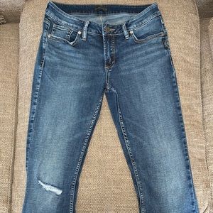 EUC Silver Jeans Elysee Slim Boot Jeans Size 28.